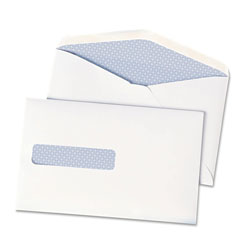 Quality Park Postage Saving Envelope, #6 5/8, Commercial Flap, Gummed Closure, 6 x 9.5, White, 500/Pack