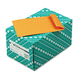 Quality Park Redi-Seal Catalog Envelope, #1 3/4, Cheese Blade Flap, Redi-Seal Closure, 6.5 x 9.5, Brown Kraft, 250/Box