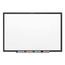 Quartet® Classic Series Nano-Clean Dry Erase Board, 48 x 36, Black Aluminum Frame
