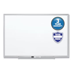 Quartet® Classic Series Total Erase Dry Erase Board, 48 x 36, Silver Aluminum Frame (QRTS534)