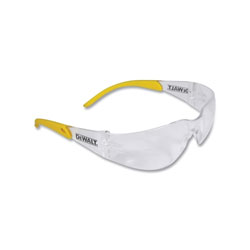 Radians Converter™ Safety Glasses, Clear Lens, Polycarbonate, Hard Coat, Clear/Yellow Frame