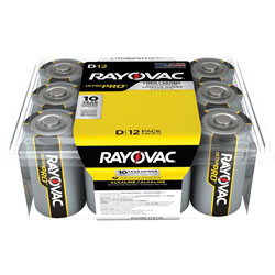 Rayovac Ultra Pro Alkaline D Batteries, 8PK/CT