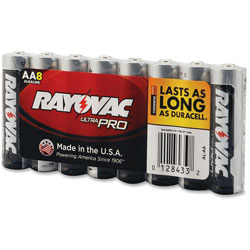 Rayovac Ultra Pro Alkaline AA Batteries - AA - 1.50 V - 96 / Carton