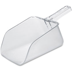 Rubbermaid Bouncer 64 oz. Utility Scoop, 6/Carton, Utility Scoop, Kitchen, Dishwasher Safe, Polycarbonate, Clear