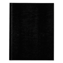 Blueline Executive Notebook, Medium/College Rule, Black Cover, 9.25 x 7.25, 150 Sheets