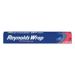 Reynolds Standard Aluminum Foil Roll, 12 in x 75 ft, Silver, 35/Carton