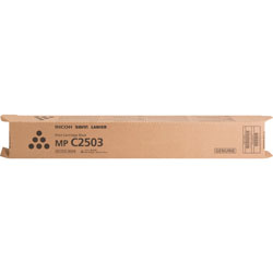 Ricoh Toner Cartridge for MPC2503, 15000 Page Yield, Black