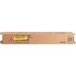 Ricoh Toner Cartridge for MPC6003, 22500 Page Yield, Magenta