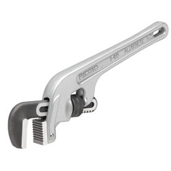 Ridgid RIDGID Aluminum End Pipe Wrench, 24" Long, 3" Capacity