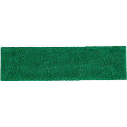 Rubbermaid Adaptable Flat Mop Microfiber Pad - 19.5 in Length x 5.5 in Depth - MicroFiber - Green
