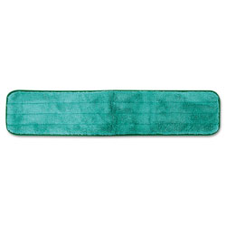 Rubbermaid Dry Hall Dusting Pad, Microfiber, 24 in Long, Green