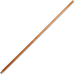Rubbermaid Lacquered Wood Broom Handle, 60 in Length, 1.30 in Diameter, Natural, 12/Carton