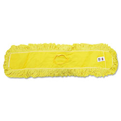 Rubbermaid Trapper Commercial Dust Mop, Looped-end Launderable, 5 in x 36 in, Yellow
