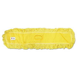 Rubbermaid Trapper Commercial Dust Mop, Looped-end Launderable, 5" x 48", Yellow (RCPJ15700YEL)