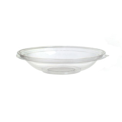 Sabert Bowl2 Plastic Bowl, 64 OZ, Clear
