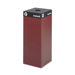 Safco Brown Recycling Container, 37 Gallon
