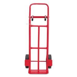 Safco Convertible Hand Truck, 500 600 Lb Cap, 18"x16"x51, Red (SAF4086)