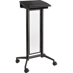 Safco Impromptu Lectern, 26.5 x 18.75 x 46.5, Black, Ships in 1-3 Business Days