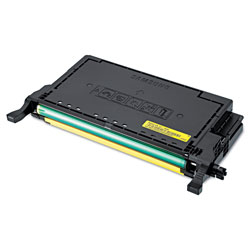 Samsung CLT-Y609S (SU561A) High-Yield Toner, 7000 Page Yield, Yellow