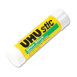 Saunders Stic Permanent Glue Stick, 1.41 oz, Applies and Dries Clear