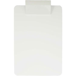 Saunders Antimicrobial Clipboard - Low Profile - 8 1/2 in x 11 in - White - 1 / Each