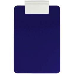 Saunders Antimicrobial Clipboard - Low Profile - 8 1/2 in x 11 in - Blue - 1 / Each