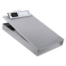 Saunders Redi-Rite Aluminum Portable Desktop, 1 in Clip Capacity, 8 1/2 x 12 Sheets, Silver