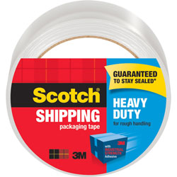 Scotch™ 3850 Heavy-Duty Packaging Tape, 2 in x 55yds, Clear