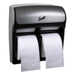 Scott® Pro High Capacity Coreless SRB Tissue Dispenser,11 1/4 x 6 5/16 x 12 3/4,Faux SS (KCC44519)
