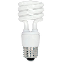 Satco CFL Spiral Bulb, 13 Watts, 4/Pack