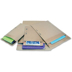 Sealed Air Jiffy Rigi Bag Mailer, Side Seam, #1, 7 1/4 x 12, Golden Brown, 250/Carton