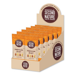 Second Nature Premium Duet Nut Mix, 2 oz Bag, 12 Bags/Box