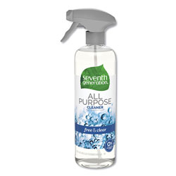 Seventh Generation Natural All-Purpose Cleaner, Free & Clear Unscented, 23 oz Bottle
