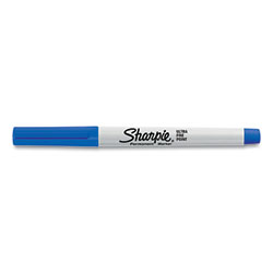 Sharpie® Ultra Fine Tip Permanent Marker, Blue, Narrow