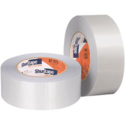 Shurtape AF 973 Aluminum Foil Tape, 3 in W x 50 yd, 4 mil Thick, Silver