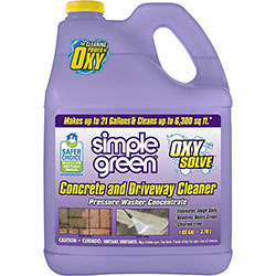 Simple Green Concrete/Driveway Cleaner Concentrate, 128 fl oz 4/Carton