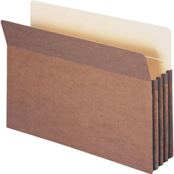 Smead Expanding File Pockets,Top Tab,Legal,3-1/2 in Exp.,25/BX
