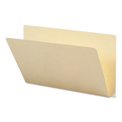 Smead Extended End Tab Manila Folders, Straight Tab, Legal Size, 100/Box