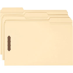Smead Fastener Folder, Lgl, 1/3Cut, 3/4 in Exp, 18pt, 50/BX, MLA