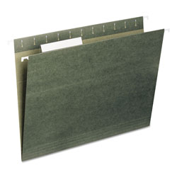 Smead Hanging Folders, Letter Size, 1/3-Cut Tab, Standard Green, 25/Box (SMD64035)