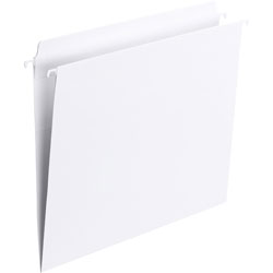 Smead Hanging Folders,W/2-Ply Tabs,Straight Tab,Ltr,20/Bx,White