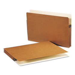 Smead Redrope Drop Front File Pockets, 1.75 in Expansion, Legal Size, Redrope, 50/Box