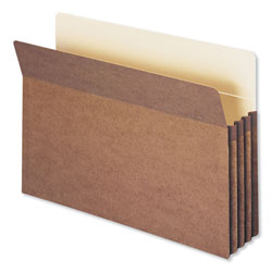Smead Redrope Drop Front File Pockets, 3.5 in Expansion, Legal Size, Redrope, 50/Box
