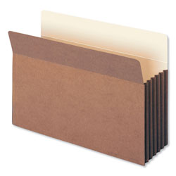 Smead Redrope Drop-Front File Pockets w/ Fully Lined Gussets, 5.25 in Expansion, Legal Size, Redrope, 10/Box