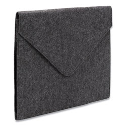 Smead Soft Touch Cloth Expanding Files, 2 in Expansion, 1 Section, Letter Size, Gray