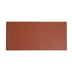 Smead Vegan Leather Desk Pads, 36 in x 17 in, Brown