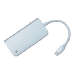 SMK Link USB-C Multi-Port Hub, 6 Ports, White