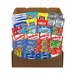 Snack Box Pros Quarantine Snack Box, 42 Assorted Snacks, 5 lb Box