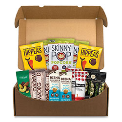 Snack Box Pros Vegan Snack Box, 15 Assorted Snacks