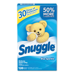Snuggle Fabric Softener Sheets, Fresh Scent, 120 Sheets/Box, 6 Boxes/Carton